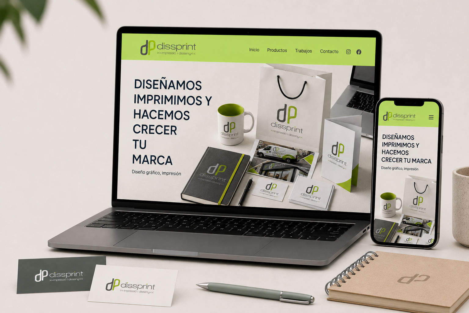 Diseño de página web para negocio